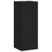 Armoire murale noir 34,5x34x90 cm bois d'ingénierie - Photo n°1