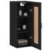 Armoire murale noir 34,5x34x90 cm bois d'ingénierie - Photo n°5