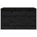 Armoire murale Noir 60x30x35 cm Bois de pin massif - Photo n°5