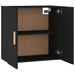 Armoire murale Noir 60x30x60 cm Bois d'ingénierie - Photo n°8