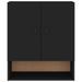 Armoire murale Noir 60x31x70 cm Bois d'ingénierie - Photo n°5