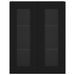 Armoire murale noir 69,5x34x90 cm - Photo n°7