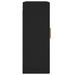 Armoire murale noir 69,5x34x90 cm bois d'ingénierie - Photo n°8