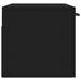 Armoire murale noir 80x36,5x35 cm bois d'ingénierie - Photo n°7