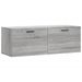 Armoire murale sonoma gris 100x36,5x35 cm bois d'ingénierie - Photo n°1