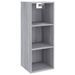 Armoire murale sonoma gris 34,5x32,5x90 cm bois d'ingénierie - Photo n°2