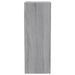 Armoire murale sonoma gris 34,5x32,5x90 cm bois d'ingénierie - Photo n°10