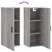 Armoire murale sonoma gris 34,5x34x90 cm - Photo n°10