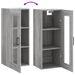 Armoire murale sonoma gris 34,5x34x90 cm - Photo n°10