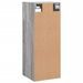 Armoire murale sonoma gris 34,5x34x90 cm - Photo n°9