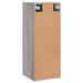 Armoire murale sonoma gris 34,5x34x90 cm - Photo n°8