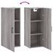 Armoire murale sonoma gris 34,5x34x90 cm - Photo n°9