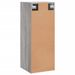 Armoire murale sonoma gris 34,5x34x90 cm - Photo n°9