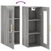 Armoire murale sonoma gris 34,5x34x90 cm - Photo n°10