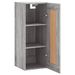 Armoire murale sonoma gris 34,5x34x90 cm bois d'ingénierie - Photo n°5