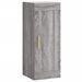 Armoire murale sonoma gris 34,5x34x90 cm bois d'ingénierie - Photo n°1