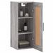 Armoire murale sonoma gris 34,5x34x90 cm bois d'ingénierie - Photo n°5