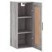 Armoire murale sonoma gris 34,5x34x90 cm bois d'ingénierie - Photo n°7