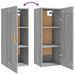 Armoire murale Sonoma gris 35x34x90 cm Bois d'ingénierie - Photo n°8