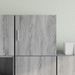 Armoire murale sonoma gris 40x42,5x40 cm bois d'ingénierie - Photo n°1