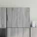 Armoire murale sonoma gris 45x42,5x40 cm bois d'ingénierie - Photo n°1