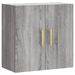 Armoire murale sonoma gris 60x31x60 cm bois d'ingénierie - Photo n°2