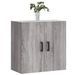 Armoire murale sonoma gris 60x31x60 cm bois d'ingénierie - Photo n°3