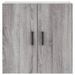 Armoire murale sonoma gris 60x31x60 cm bois d'ingénierie - Photo n°5