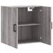 Armoire murale sonoma gris 60x31x60 cm bois d'ingénierie - Photo n°6