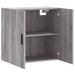 Armoire murale sonoma gris 60x31x60 cm bois d'ingénierie - Photo n°6