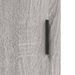 Armoire murale sonoma gris 60x31x60 cm bois d'ingénierie - Photo n°9