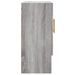 Armoire murale sonoma gris 60x31x70 cm bois d'ingénierie - Photo n°7