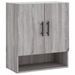 Armoire murale sonoma gris 60x31x70 cm bois d'ingénierie - Photo n°1