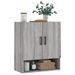 Armoire murale sonoma gris 60x31x70 cm bois d'ingénierie - Photo n°3