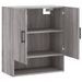 Armoire murale sonoma gris 60x31x70 cm bois d'ingénierie - Photo n°6