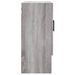 Armoire murale sonoma gris 60x31x70 cm bois d'ingénierie - Photo n°7