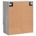 Armoire murale sonoma gris 60x31x70 cm bois d'ingénierie - Photo n°8