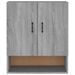 Armoire murale Sonoma gris 60x31x70 cm Bois d'ingénierie - Photo n°5