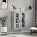 Armoire murale sonoma gris 69,5x34x90 cm - Photo n°3