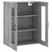 Armoire murale sonoma gris 69,5x34x90 cm - Photo n°7