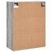 Armoire murale sonoma gris 69,5x34x90 cm - Photo n°9