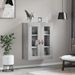 Armoire murale sonoma gris 69,5x34x90 cm - Photo n°3