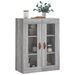 Armoire murale sonoma gris 69,5x34x90 cm - Photo n°4