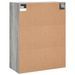 Armoire murale sonoma gris 69,5x34x90 cm - Photo n°9