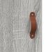 Armoire murale sonoma gris 69,5x34x90 cm - Photo n°11