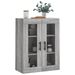 Armoire murale sonoma gris 69,5x34x90 cm - Photo n°4