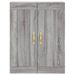 Armoire murale sonoma gris 69,5x34x90 cm bois d'ingénierie - Photo n°7