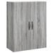 Armoire murale sonoma gris 69,5x34x90 cm bois d'ingénierie - Photo n°1