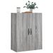 Armoire murale sonoma gris 69,5x34x90 cm bois d'ingénierie - Photo n°4