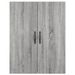 Armoire murale sonoma gris 69,5x34x90 cm bois d'ingénierie - Photo n°7